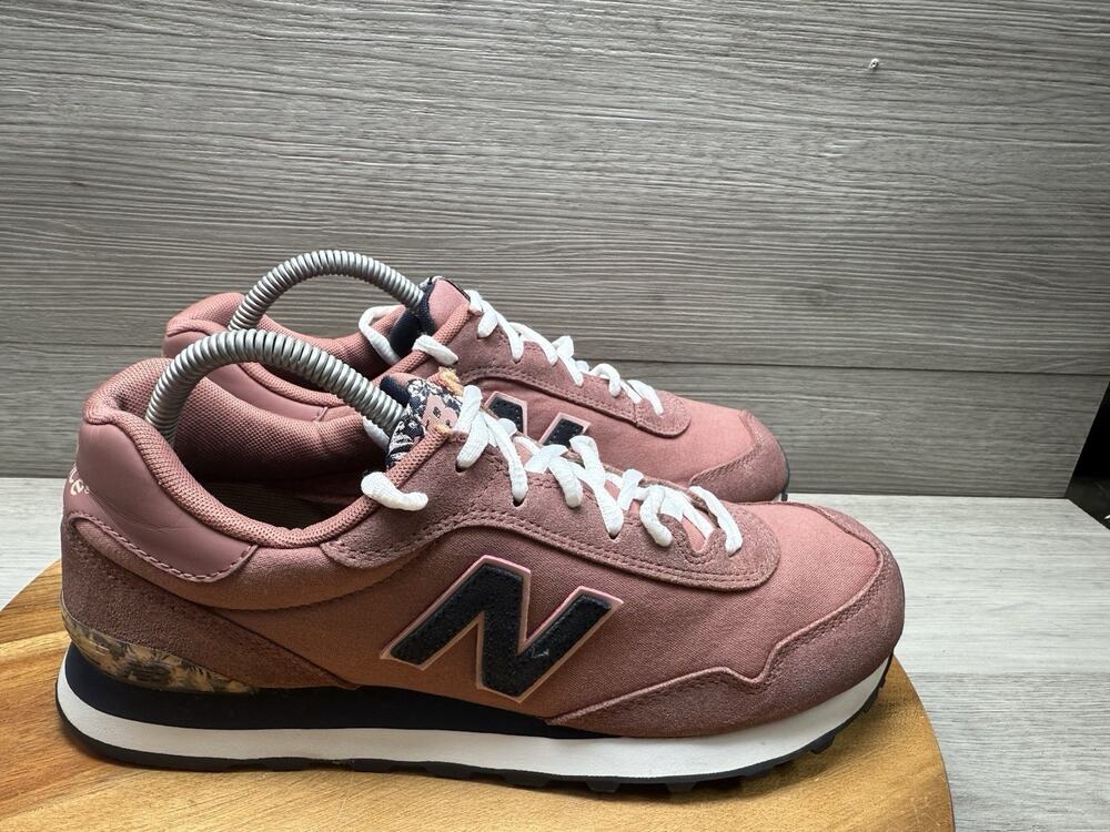 New Balance 515 shoe running sneaker Pink And Black WL515BK Women’s 9.5